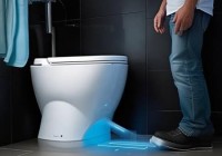 智能马桶脚踢感应技术革新，生活品质升级新体验