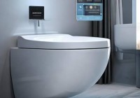 智能壁挂式马桶墙板，时尚家居新选择