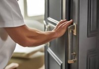 大同防盗门换扶手，专业换装新体验