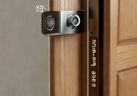 指纹锁安装，门缝宽度多少合适？