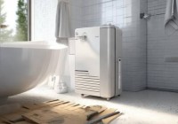 纽恩泰热水器空气能专修服务热线教你√浴室空气能热水器安装图详解