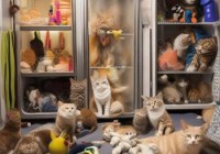 冰箱收纳猫咪技巧：几只猫最适宜？