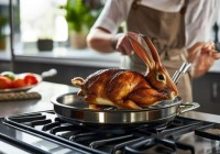 集成灶轻松烤兔子教程：美味家常新尝试