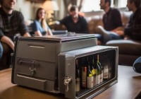 汽车保险柜巧用空间：存放烟酒的最佳选择