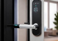 黑龙智能锁指纹录存，安全便捷一步到位