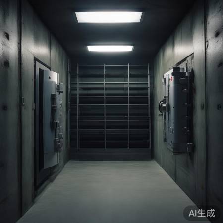 保险柜安稳固墙,防考验。