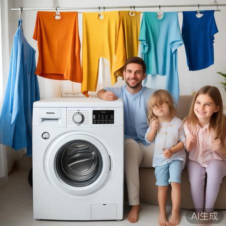 松下洗衣机，洗净效果赞