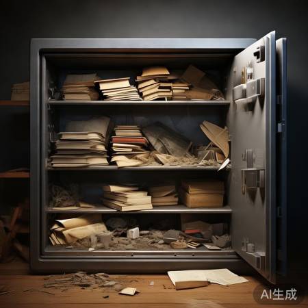 整理保险柜,空间焕然一新