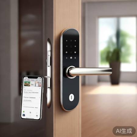 智能锁远程监控,贴心防忘锁