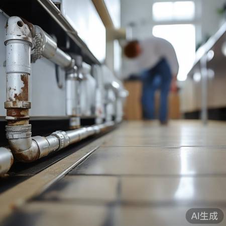 定期检查热水器连接管