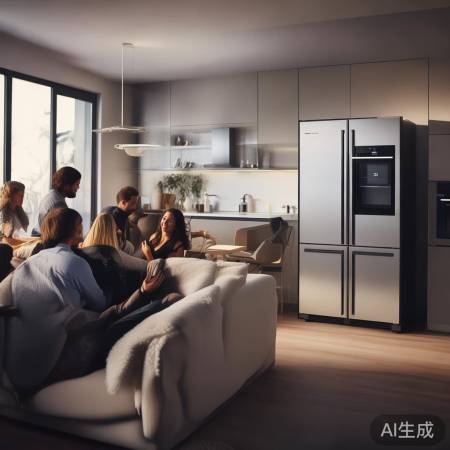 卡萨帝400超薄冰箱，打造时尚