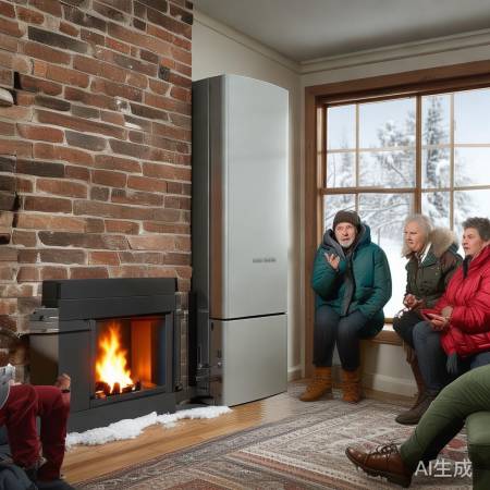 “壁挂炉取消,居民热议供暖”