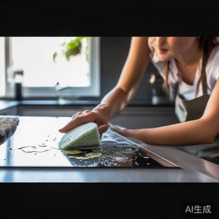 “集成灶易沾油污,需及时清理。