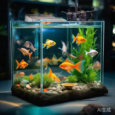 超市买鱼，准备鱼食