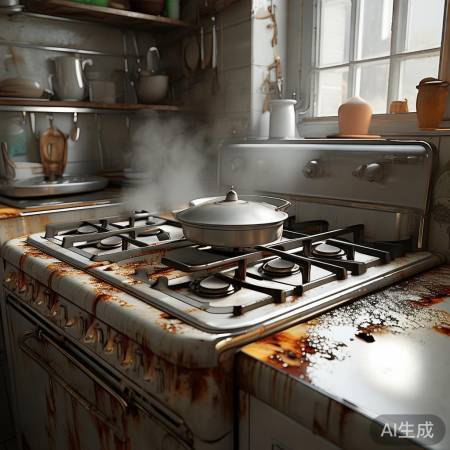 燃气灶生锈家常便饭