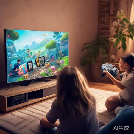“Switch电视双屏联玩，画