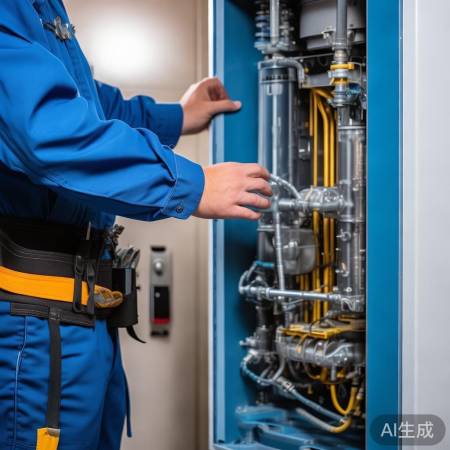 检查壁挂炉紧固部件