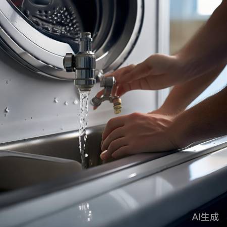 检查洗衣机进水阀