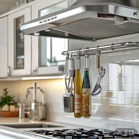 “油烟机挂钩,厨房好帮手”