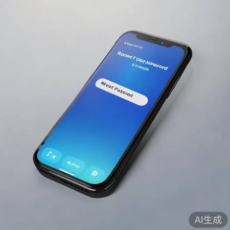 点击重置密码入口