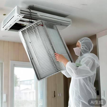 中央空调风管除尘器,定期清洁与