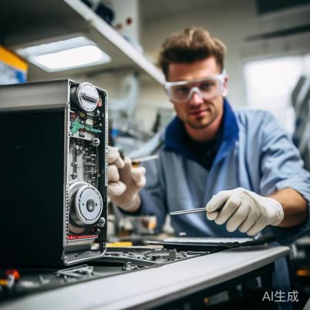 拆装智能锁，先拧螺丝