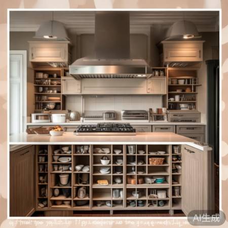 厨房布局：方便实用美观