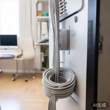 空调线固定,插座用地线。