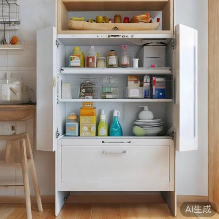 消毒柜下勿堆物