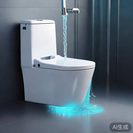 智能马桶自动冲水，环保节能