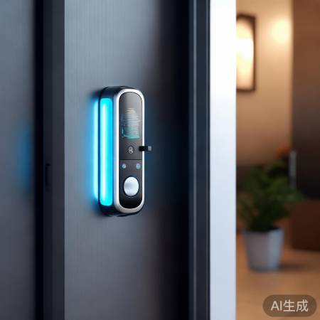 万佳安指纹锁，双重保障，出门不