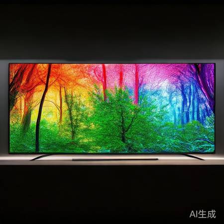 LG电视画质惊艳如彩虹