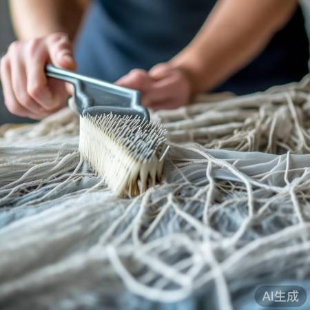 轻刷网袋，勿用力过猛