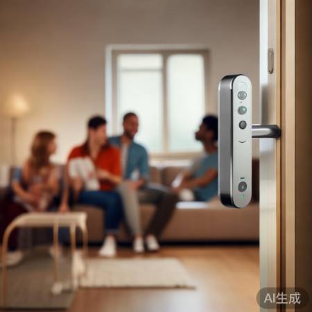 “小米e指纹锁分享，下期见！”