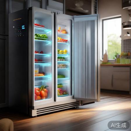 冰箱内部分区合理，保鲜效果佳