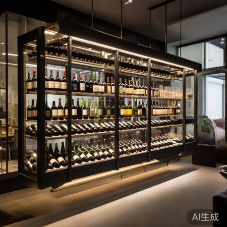 红酒柜美观大方