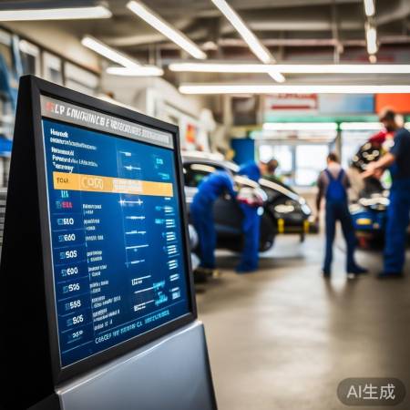 价格透明,修车不迷眼