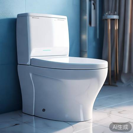 “海尔智能马桶，深度清洁消毒神