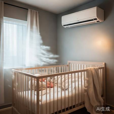 空调风口不直吹宝宝