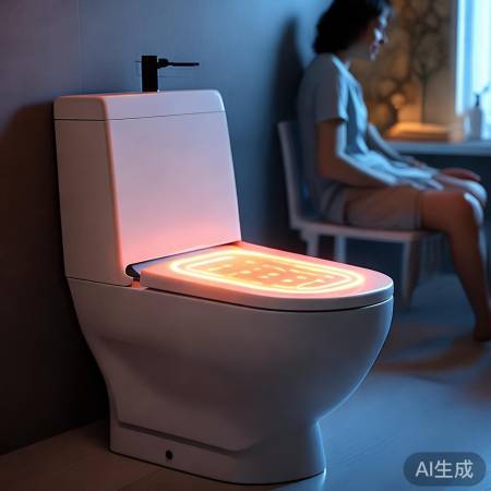 智能马桶座圈加热，温暖如家