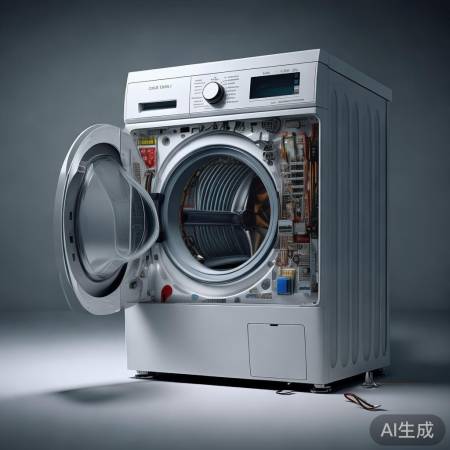 洗衣机按键不亮，电路故障