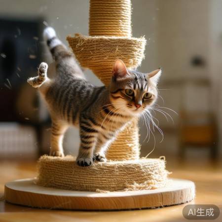 猫咪健身房，磨爪乐翻天