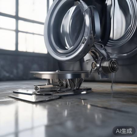 皮带洗衣机成本低，易维修，但易