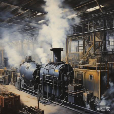 蒸汽发生器:工厂锅炉,加热蒸汽