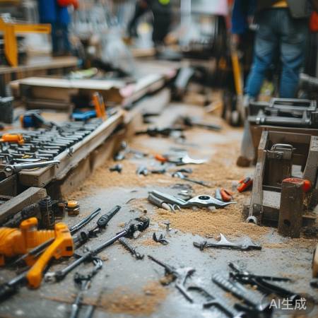 清理现场，心情好