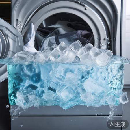 冰块减衣物磨损