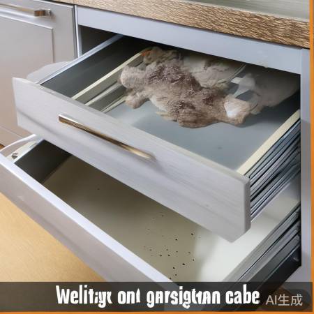 拉篮通风佳，易积尘；消毒柜通风