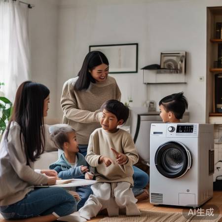 海尔洗衣机，洗护利索神器