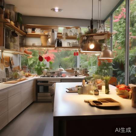 厨房设计，舒适生活