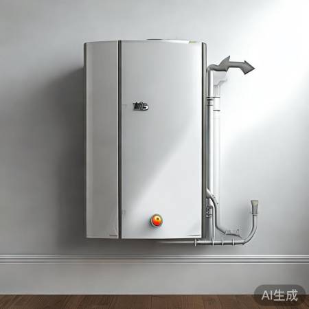 风向标箭头指示废气出口